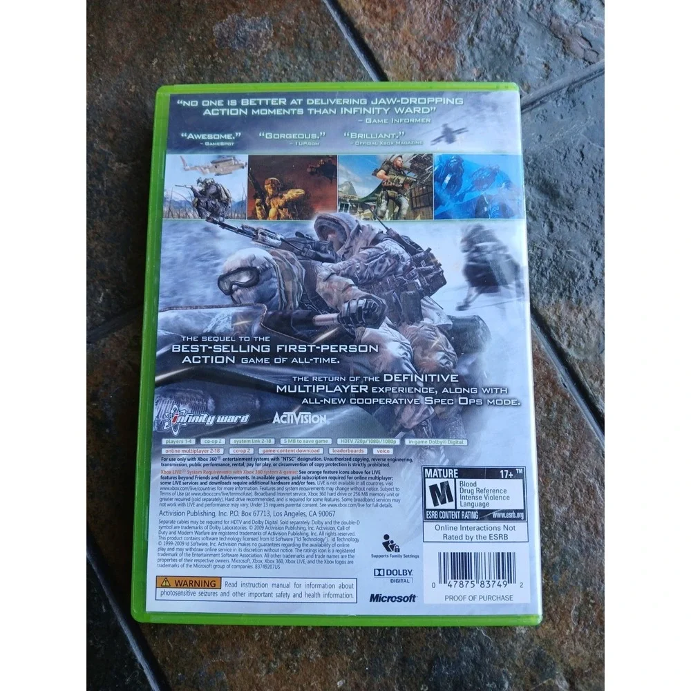 Call of Duty: Modern Warfare 2- Microsoft Xbox 360- 2009